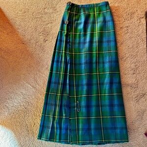 Johnston Ancient Plaid Maxi Kilt